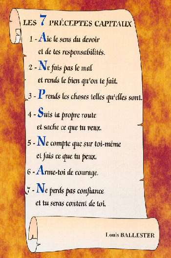 les 7 préceptes
